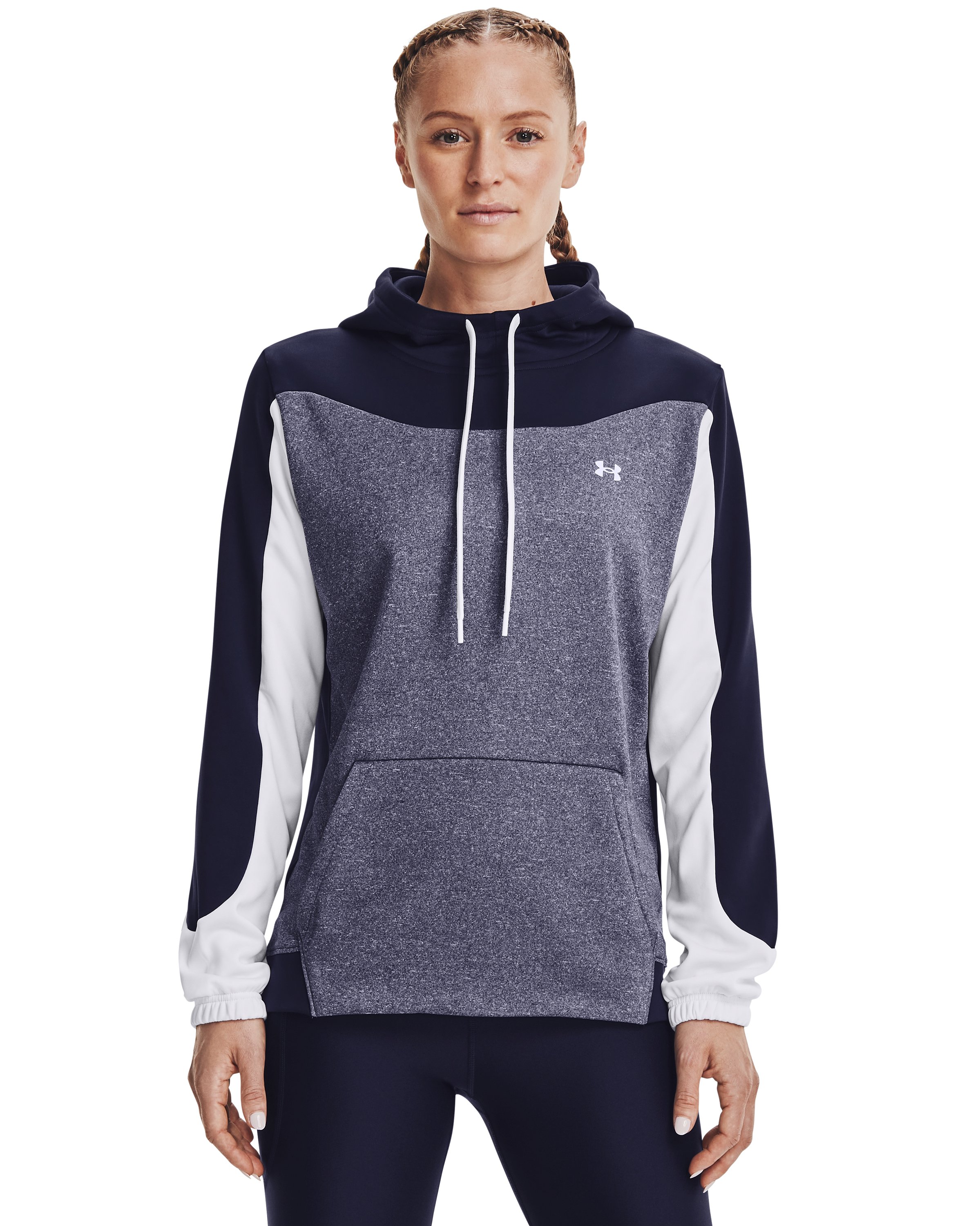 Women's Armour Fleece Colorblock Hoodie 2