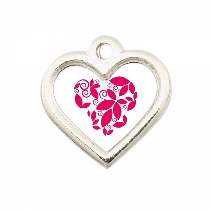Heart Stock Charm 1