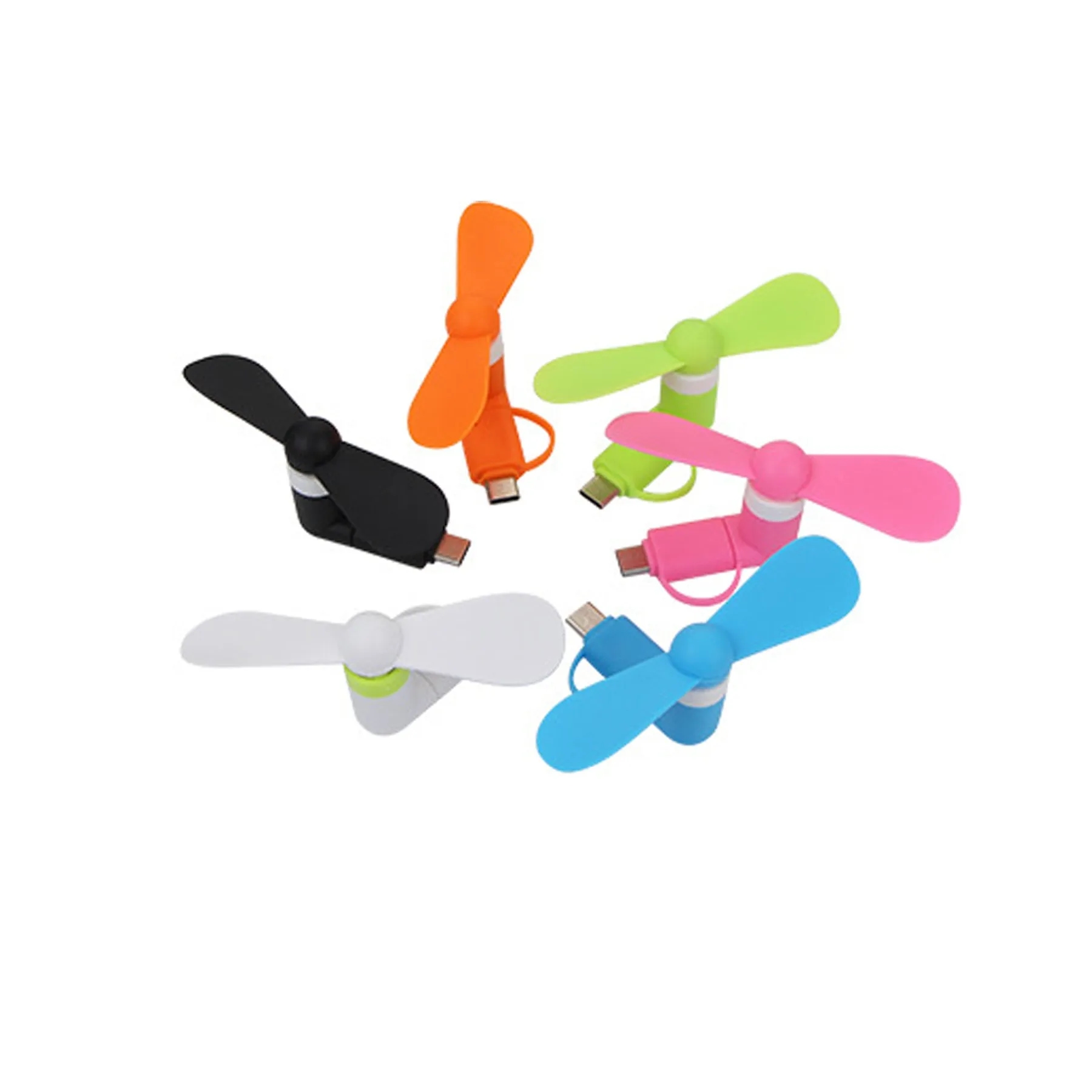 Mini USB Portable Cell Phone Fan 6