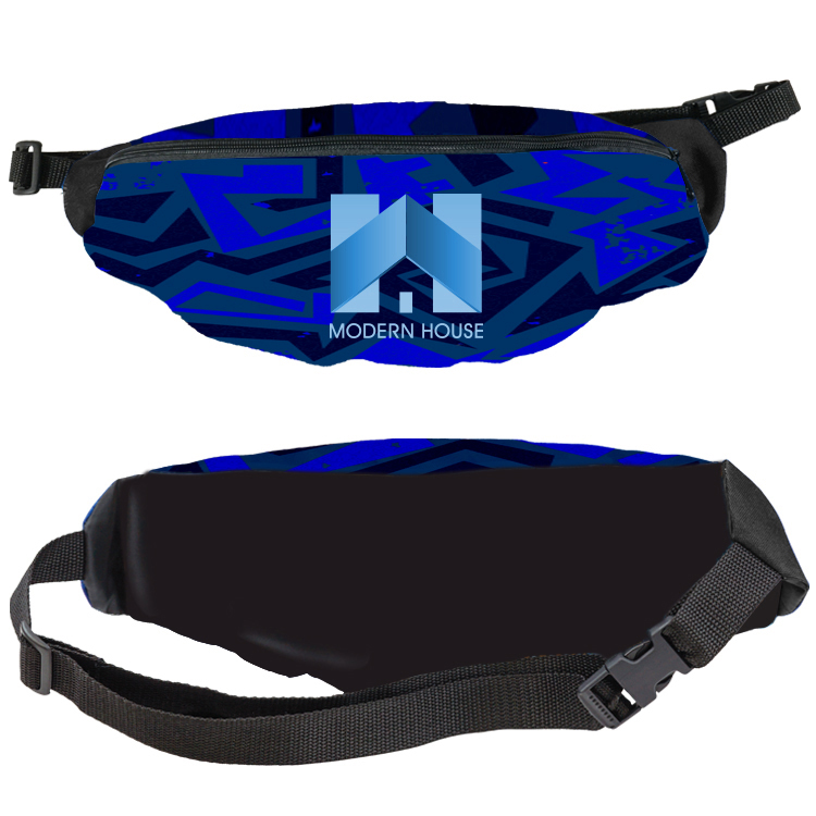 Wide Full Color Front Only Fanny Pack 6