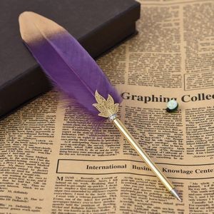 Pure Color Feather Pen 34