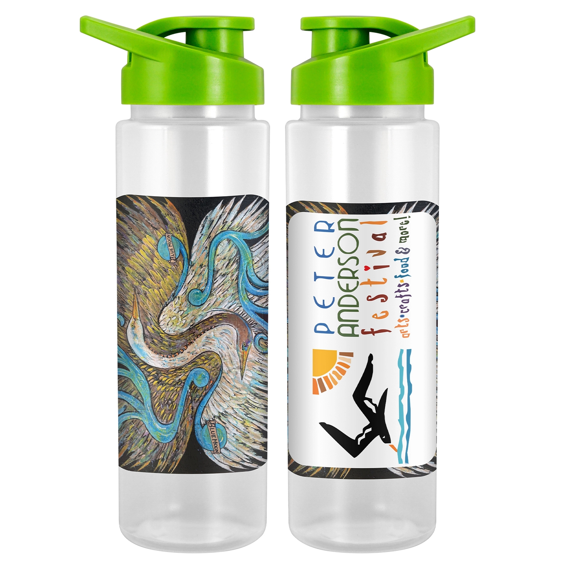 24 oz. Full Color Easy Pour Grip Bottle 9