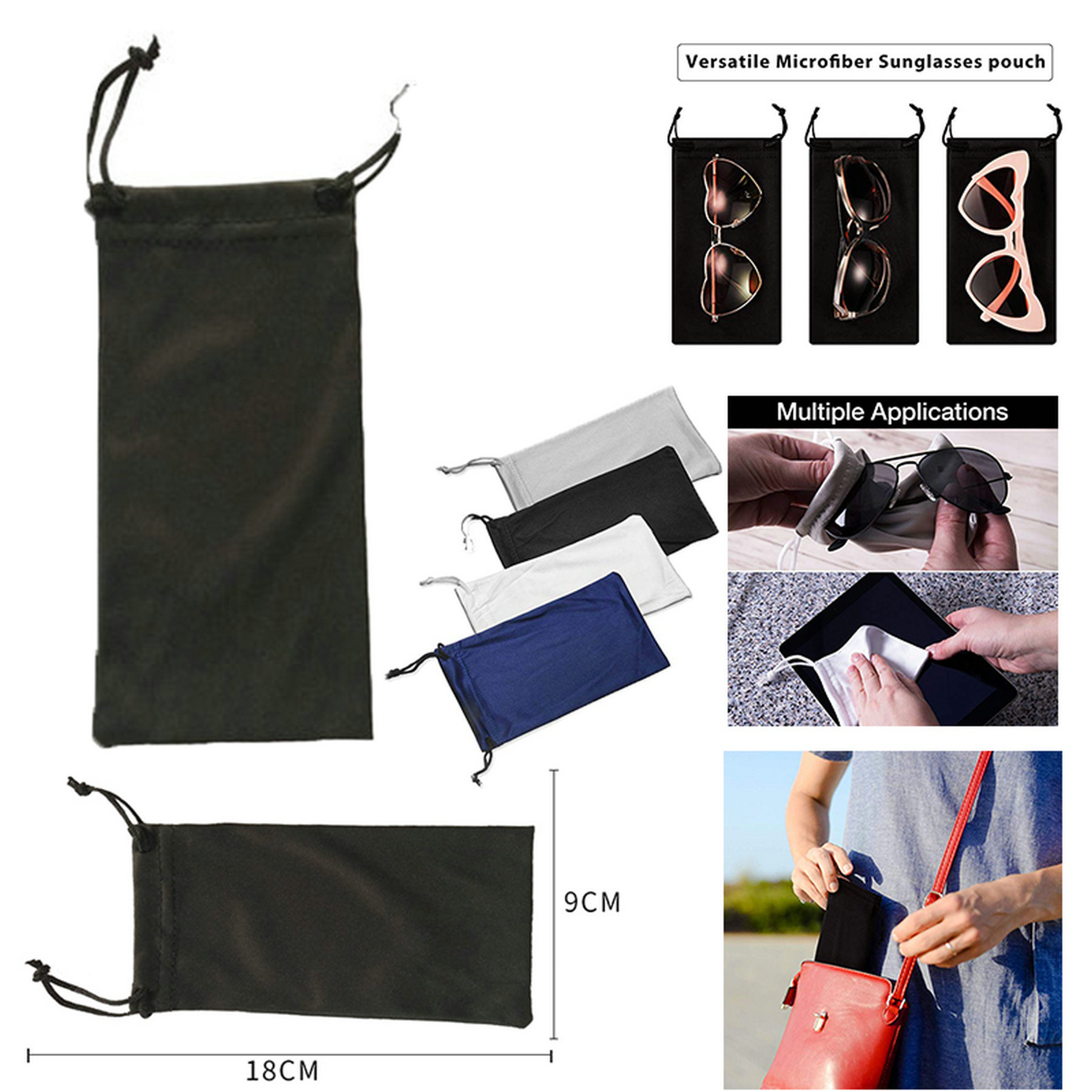 Microfiber Pouch For Glasses 1