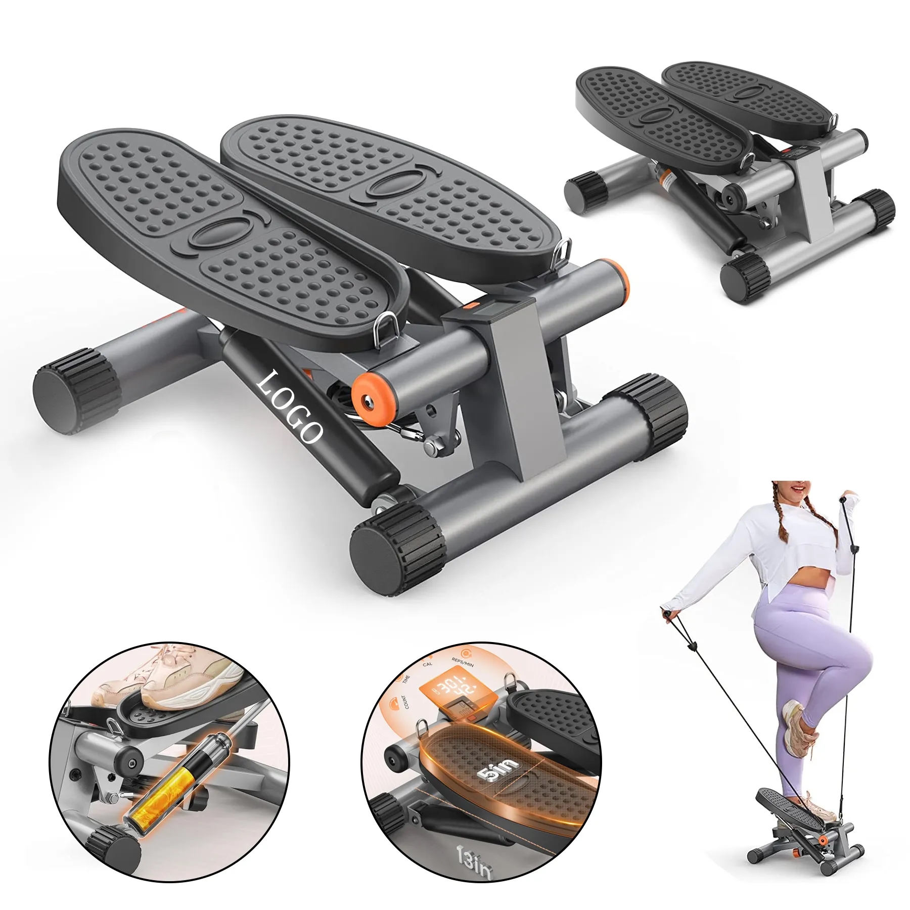 Indoor Mini Exercise Stepper 2