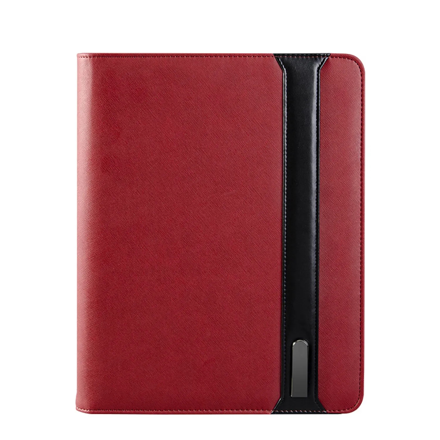 A4 Padfolio Leather Organizer Sleeves 6000mAh Power Bank 5