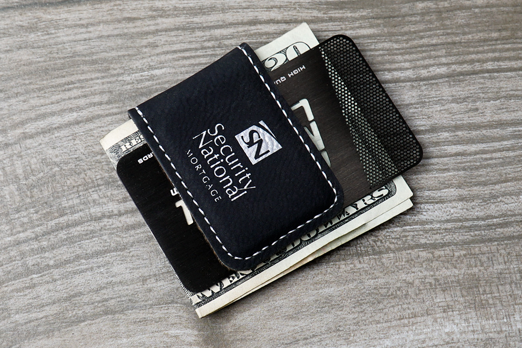 Leatherette Money Clip 1