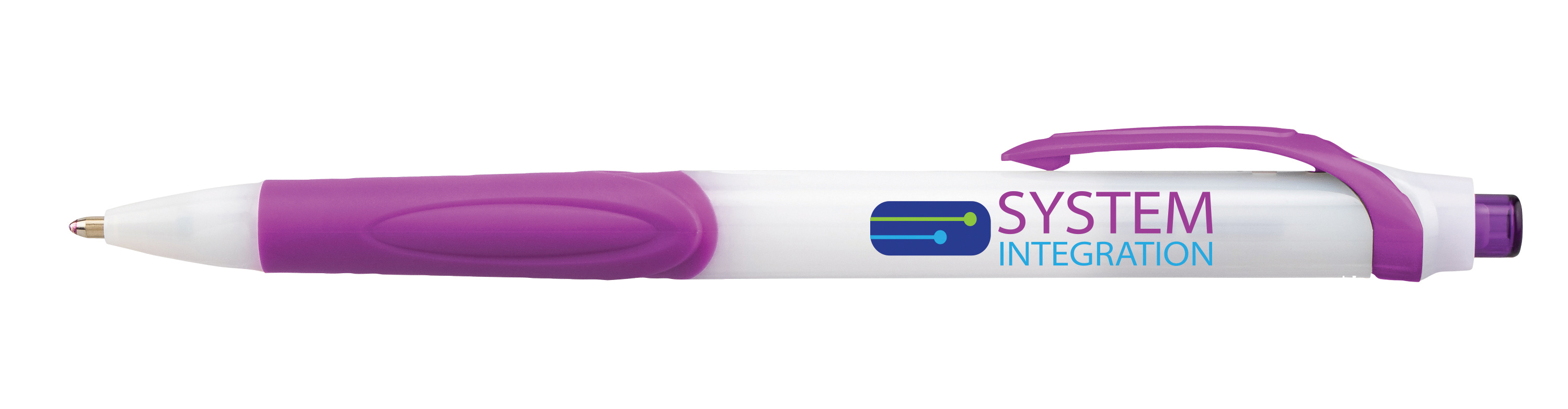 Glidewrite Retractable Ballpoint Pen - Full Color 1
