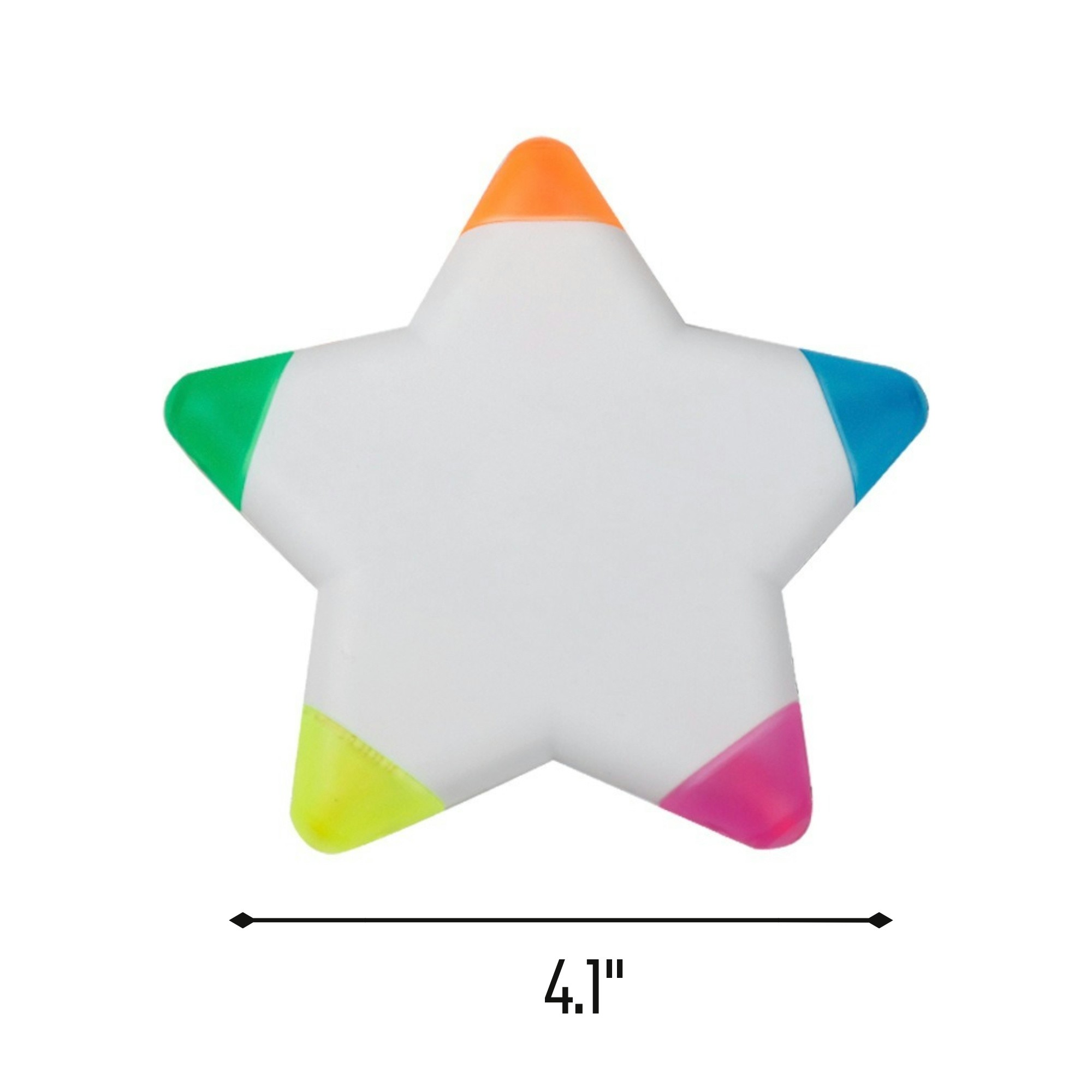 Five Color Star Shaped Highlighters 1
