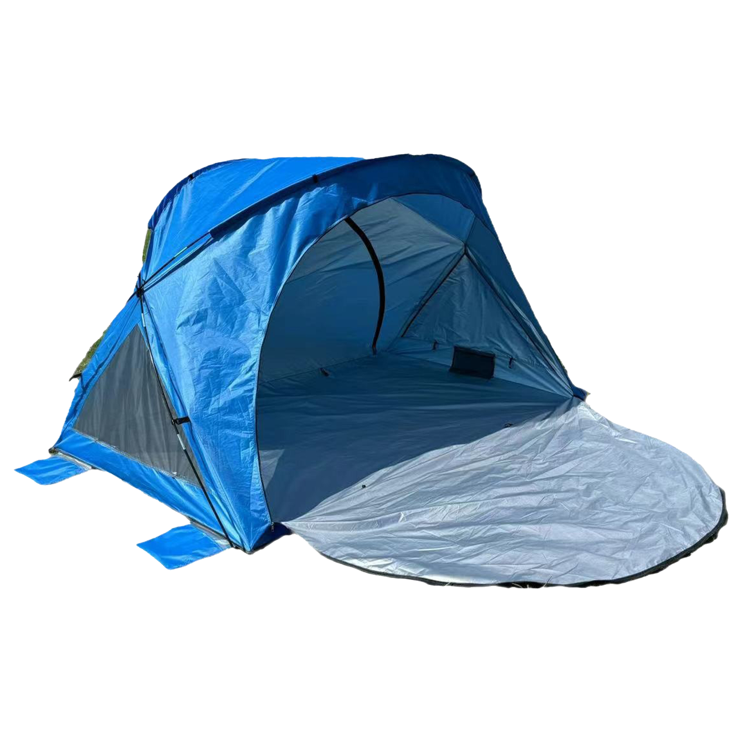 Polyester Sunscreen Double Zipper Tent 4