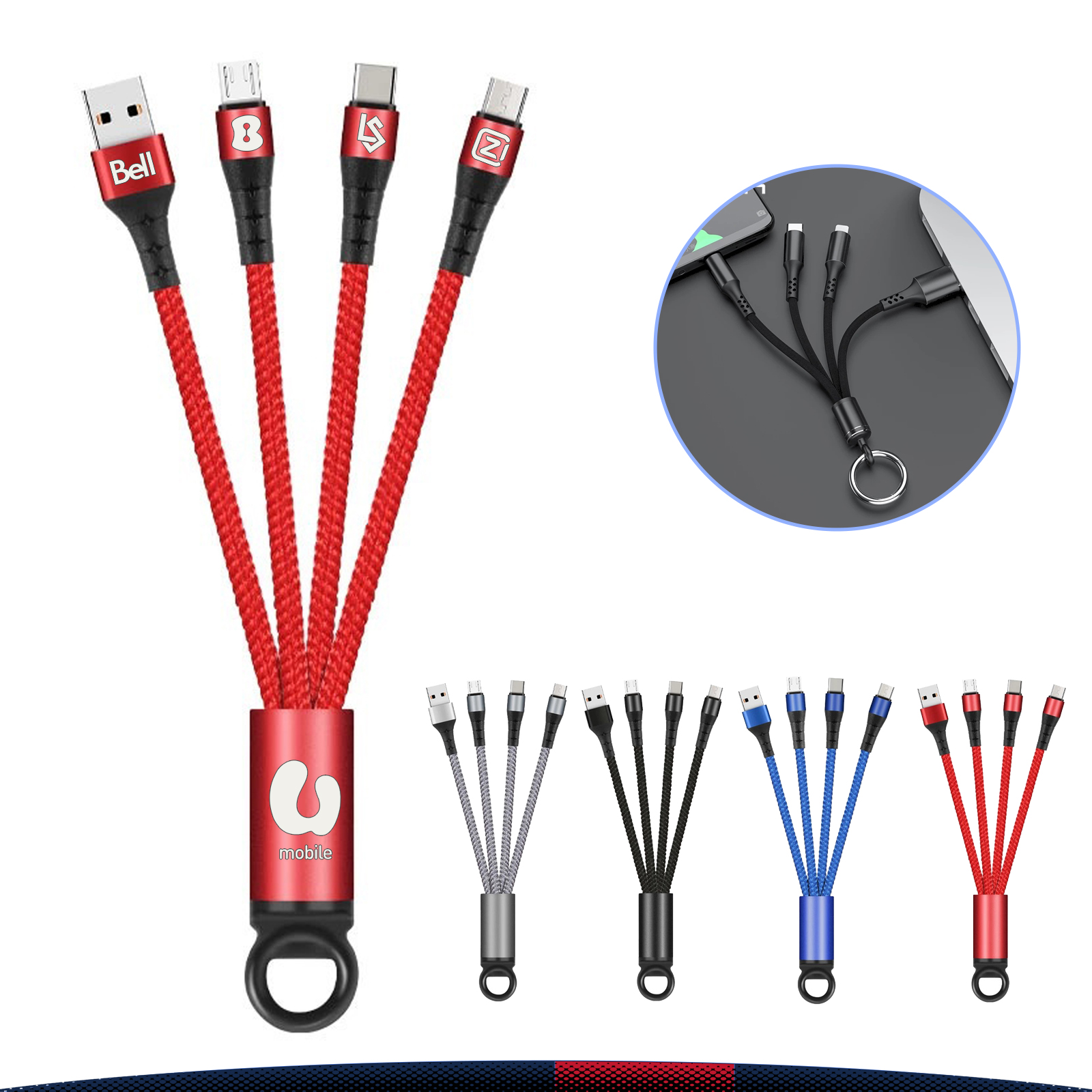 Tidy 3in1 Charging Cable 3