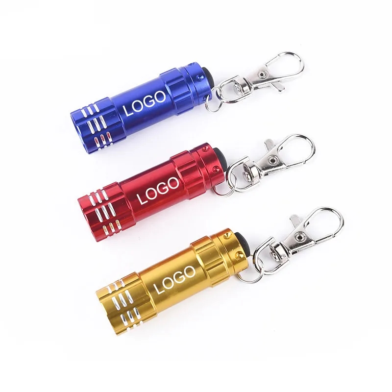 3 LED Deluxe Flashlight Keychain 4