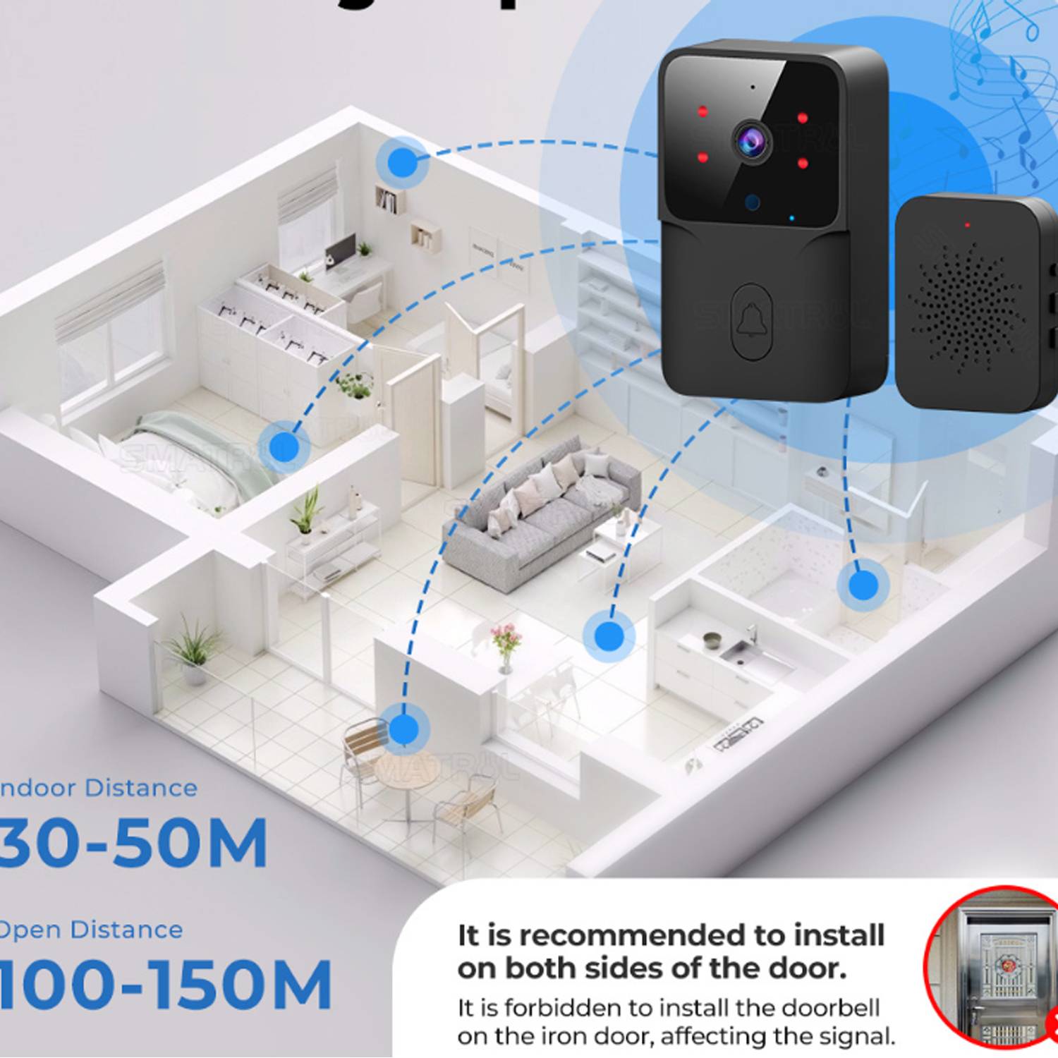 Smart Video Doorbell 6