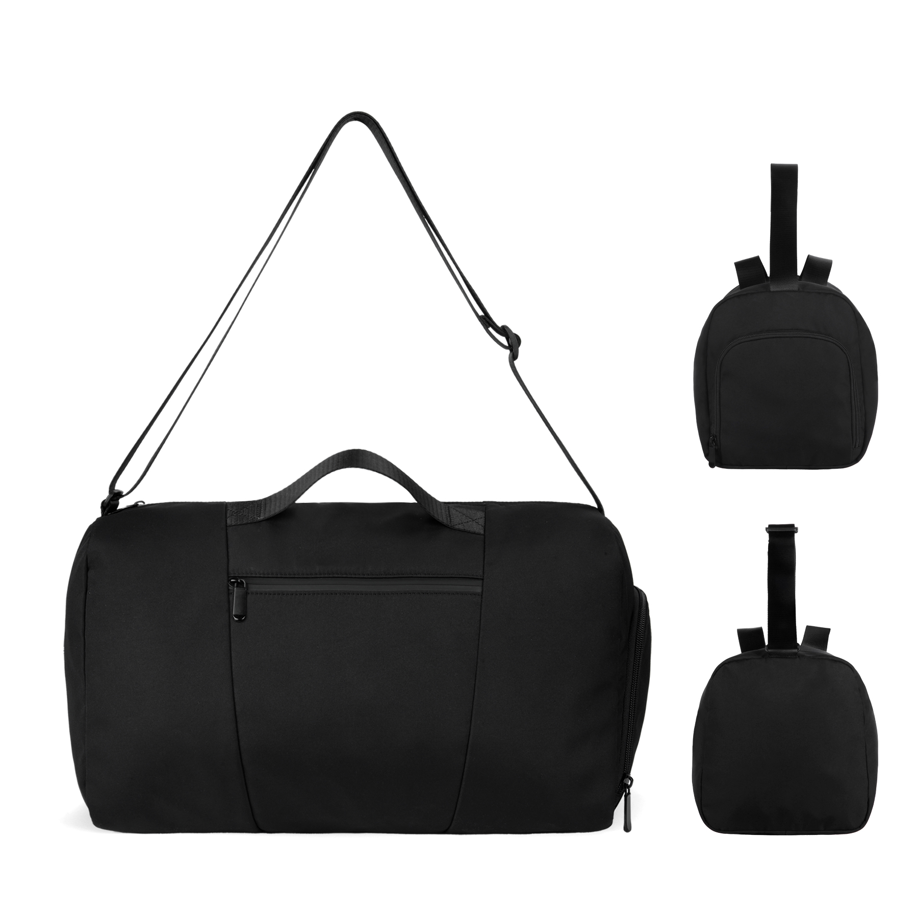 Premium Duffel Bag with Zipper Pocket 6