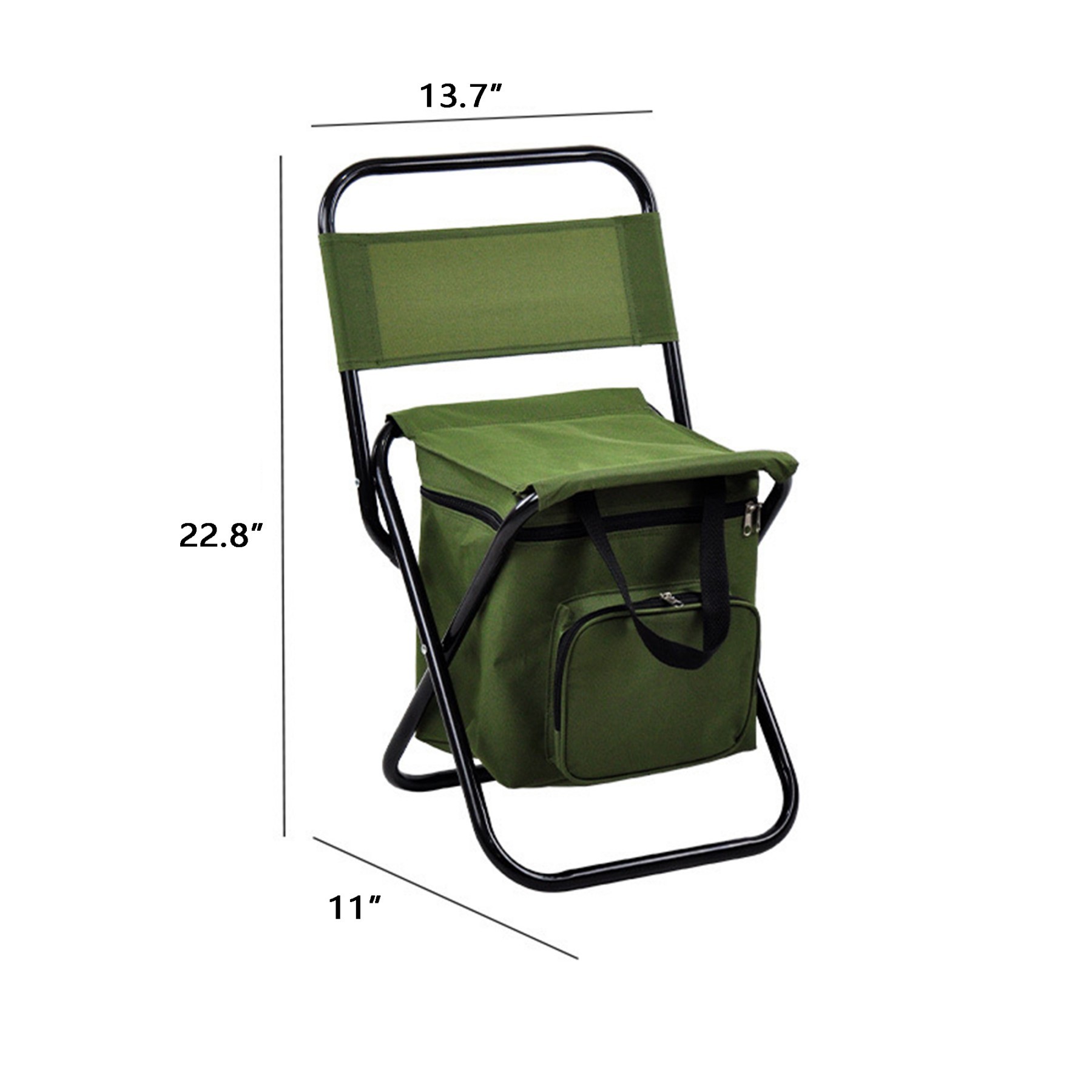 Fishing Chair with Cooler Bag 2