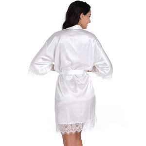 Women V Neck 3/4 Sleeve Nightgown 5