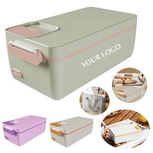 Electric Heating Lunch Box Wireless Portable USB Rechargeable Lunch Box 2