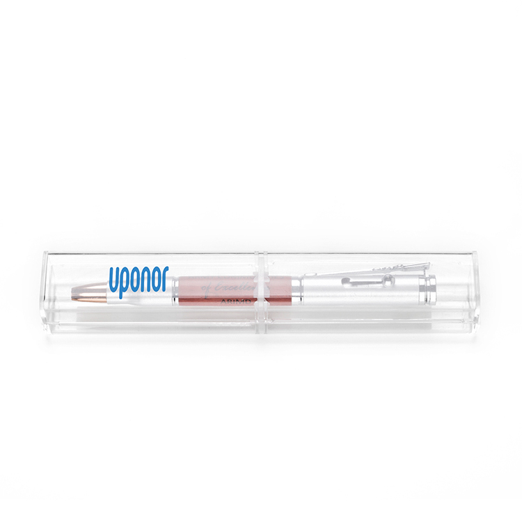 Clear Plastic Pen Box 6