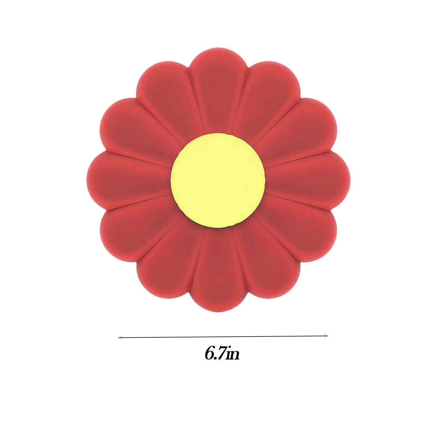 Heat-Resistant Non-Slip Daisy Silicone Mat 3