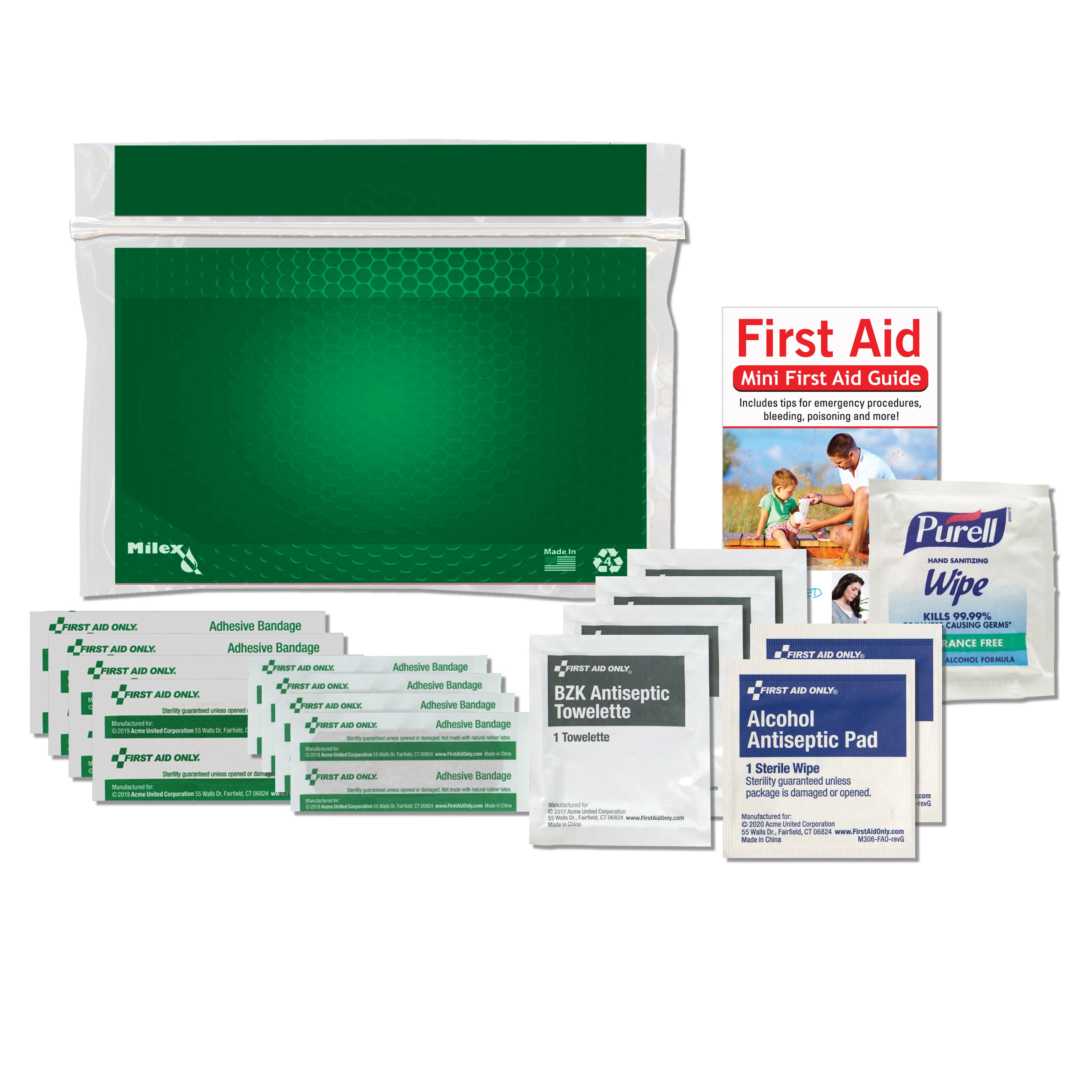 Personal First Aid Safety And Wellness Kit 3