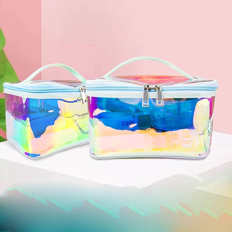 TPU Portable Travel Toiletry Bag & Makeup Cosmetic Organizer 4