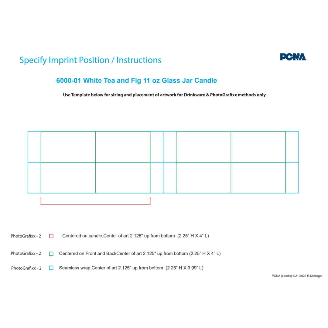 White Tea and Fig 11 oz Glass Jar Candle 15