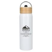 Billy 26oz Aluminum Bottle w/ FSC® Bamboo Lid 78