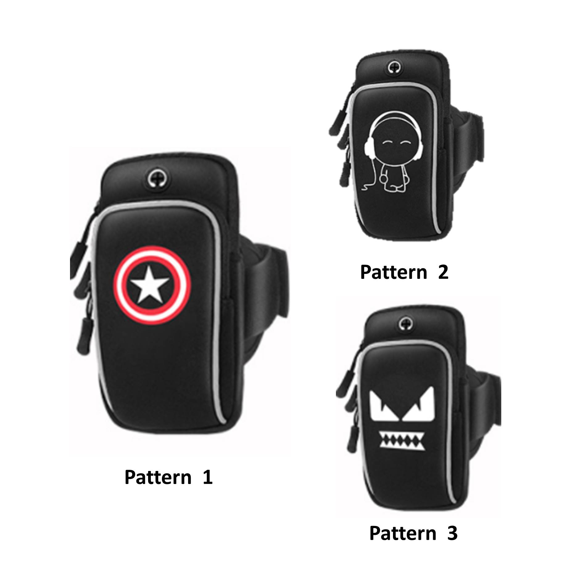 Night Running Luminous Phone Arm Bag 4