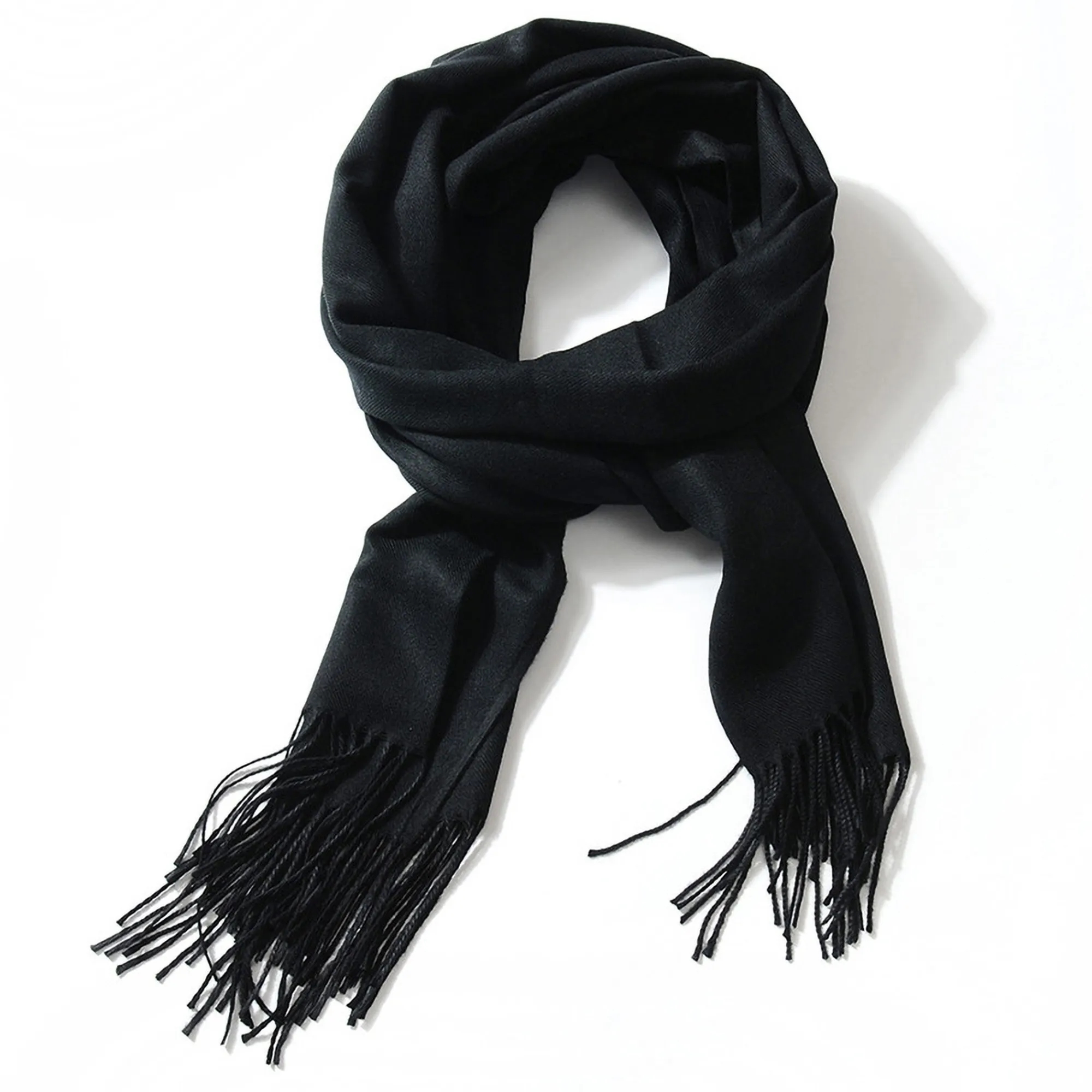 Soft Cashmere Scarf w/Fringes MOQ 50 PCS 6