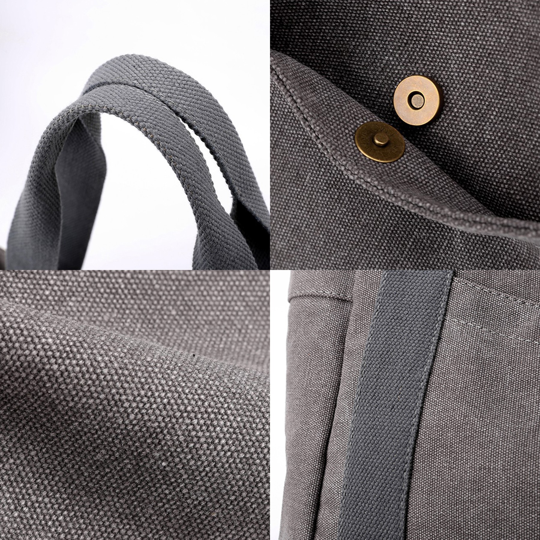 Canvas Handbag Tote Bag, custom tote bag with logo imprint 5