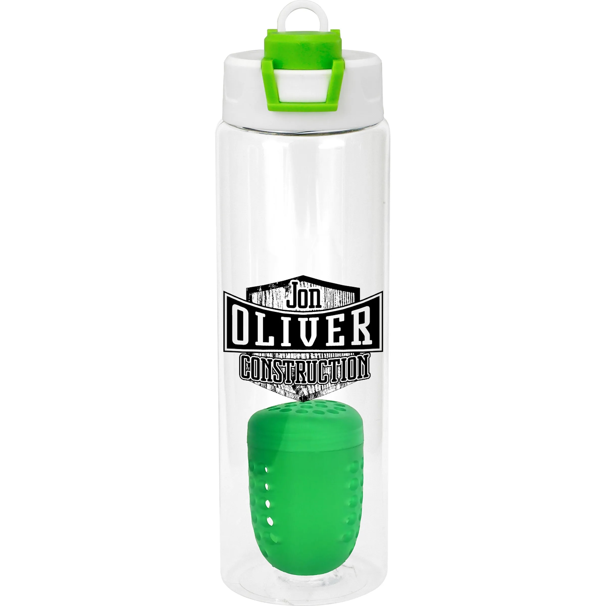 Two Tone Pop Up 24 oz. Recycled Bottle with Floating Infuser 3