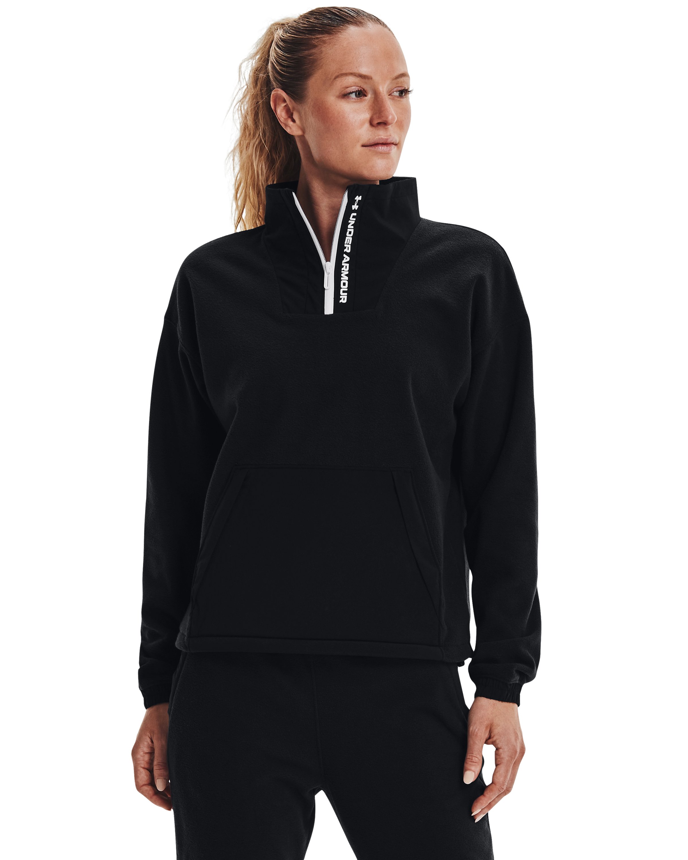 Women's UA RUSH Fleece Zip Hoodie 3