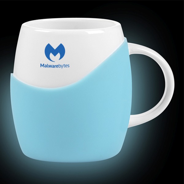 14 oz Rotunda with Glow Band Mug 8