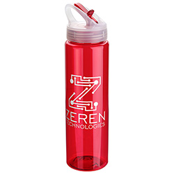 Velo 32 oz PET Bottle with Flip-Up Lid 19