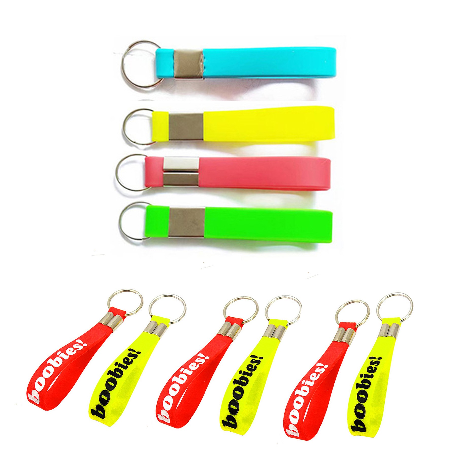 Silicone Key Rings 2