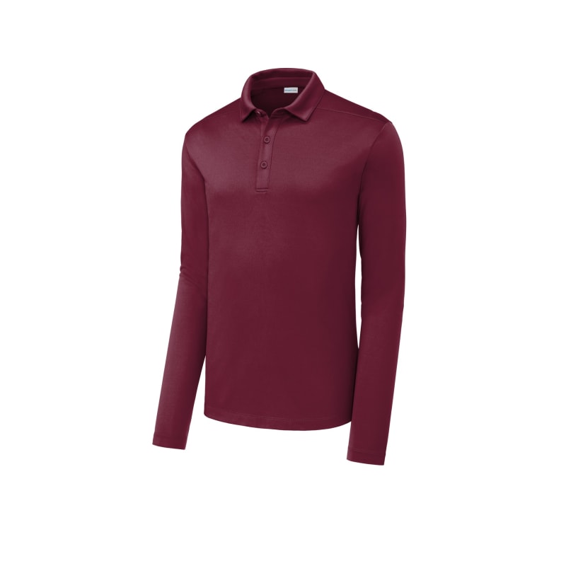 Sport-Tek Posi-UV Pro Long Sleeve Polo. 4