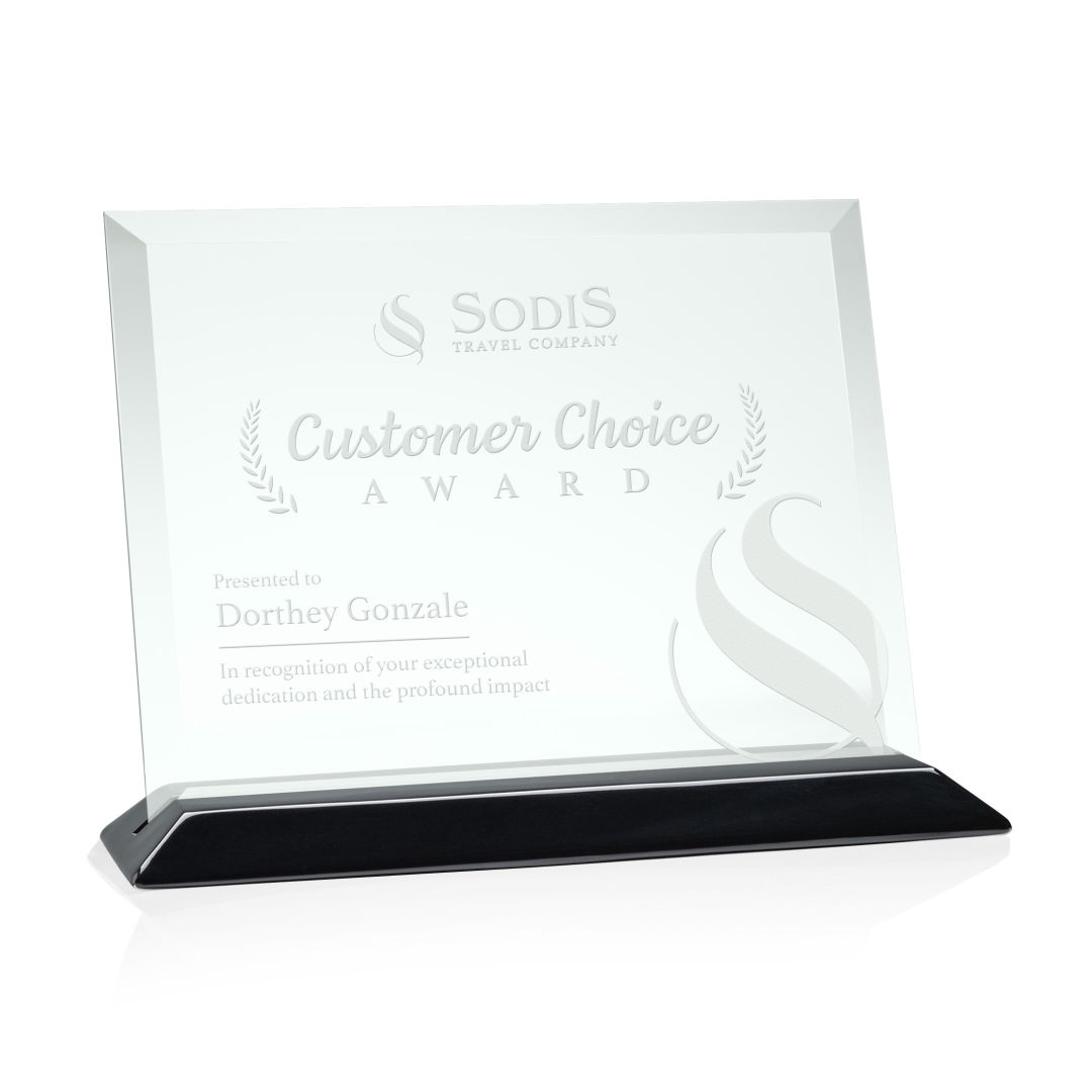 Embassy Award - Jade/Black (Horiz) 19