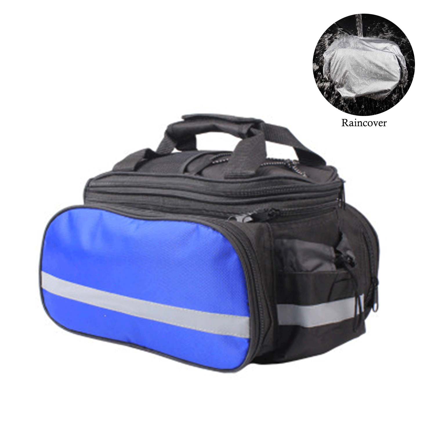 27L Expandable Bicycle Riding Rear Seat Rack Trunk Bag 18