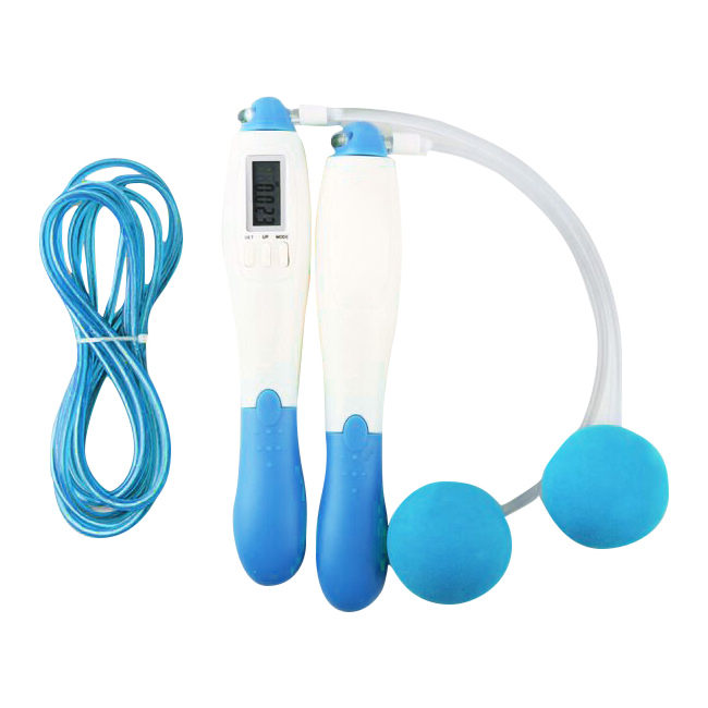 Jump Rope With Counter On Handles And Cordless Attachments 13