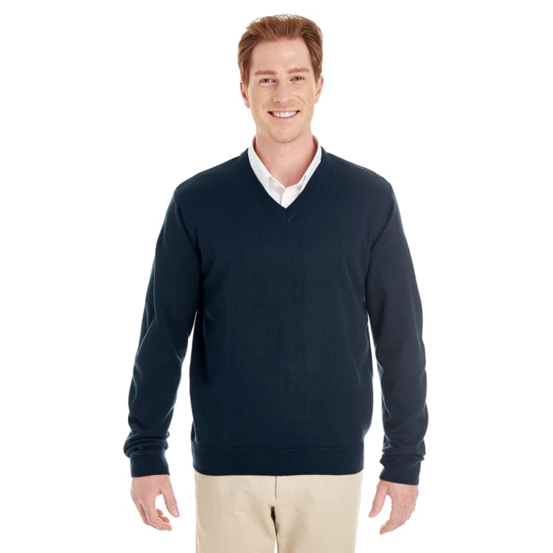 Harriton Men's Pilbloc™ V-Neck Sweater, custom hoodie or sweatshirt with logo imprint 9