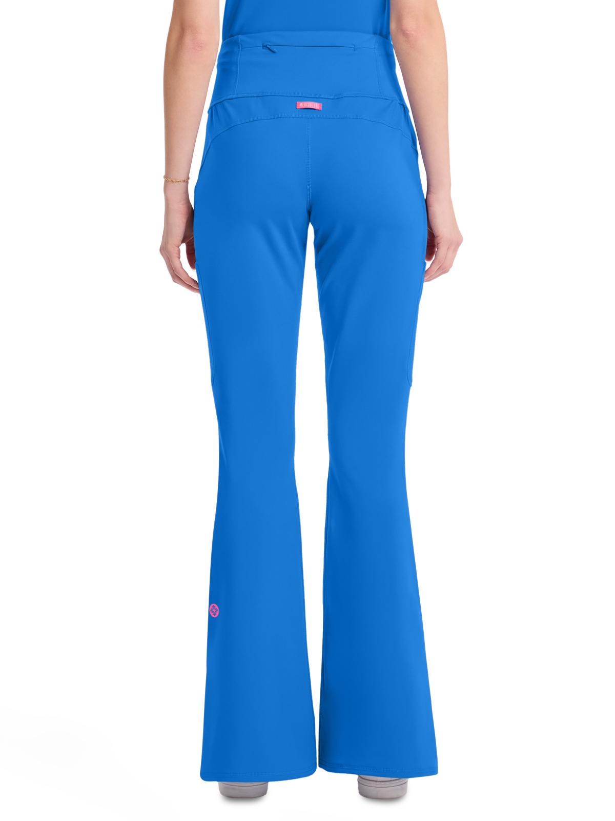 Med Couture - MC AMP KNIT - Women's 5-Pocket Flare Leg Yoga Pant 1