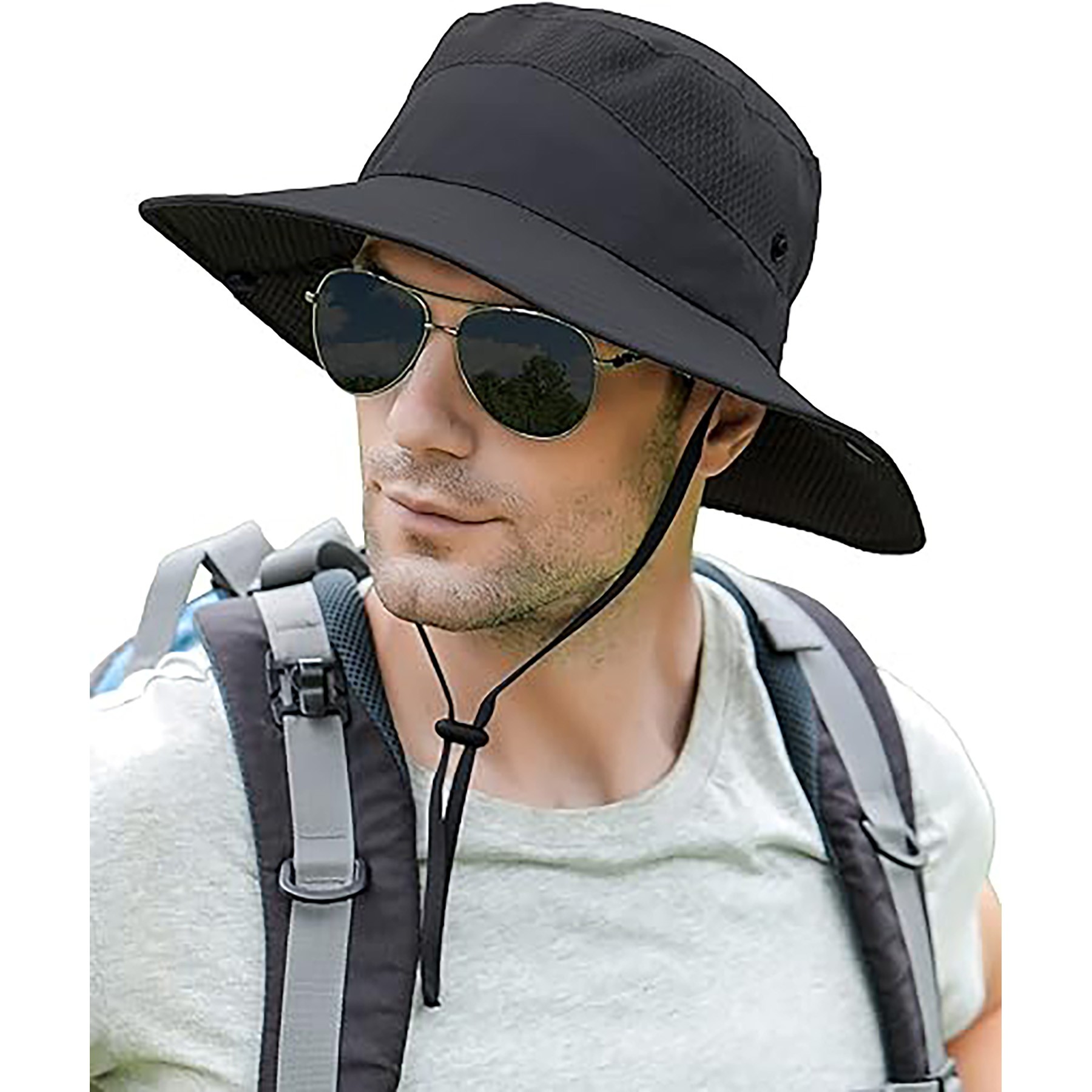 Wide Brim Sun Hat 2