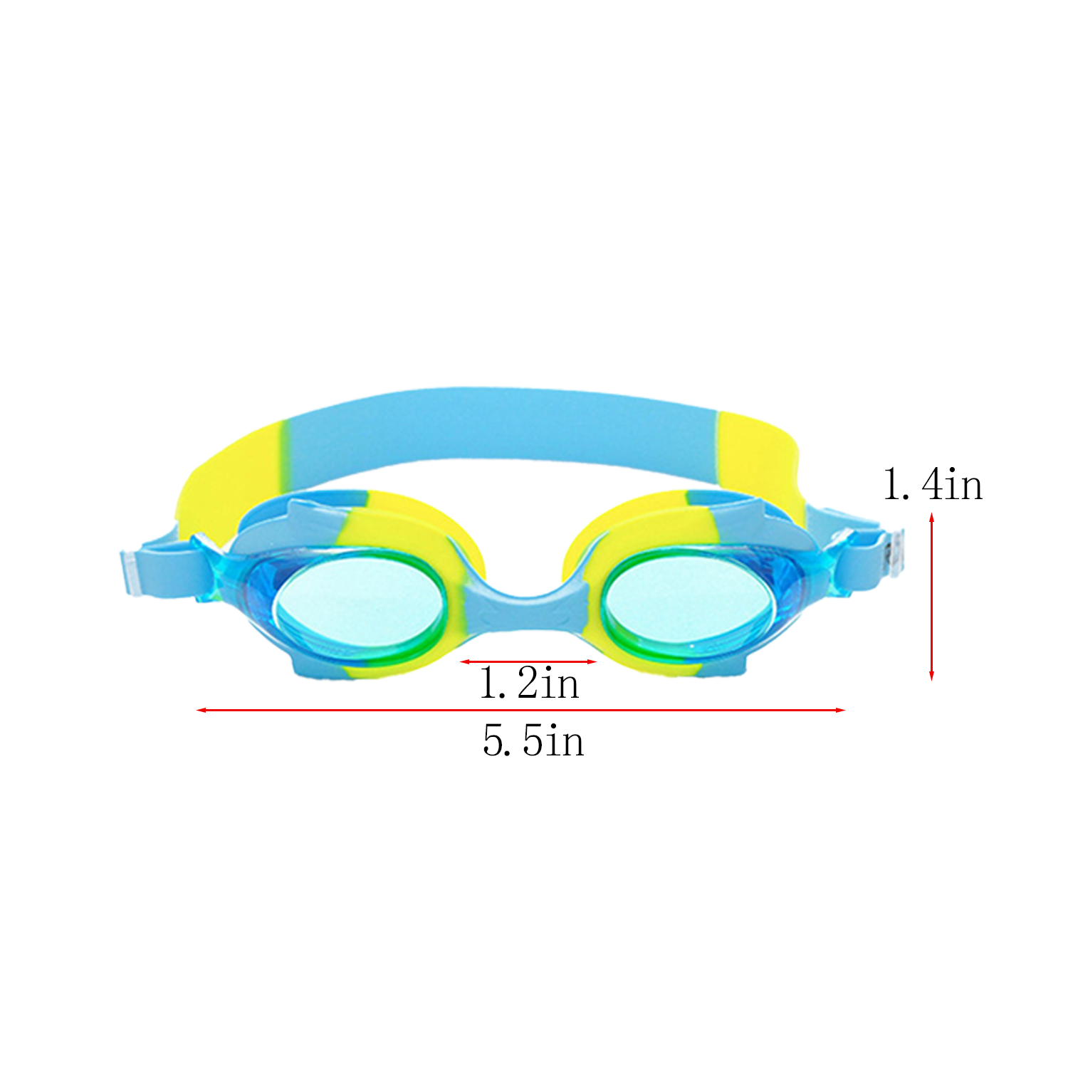 Kids Waterproof Anti-Fog Swimming Goggles 9