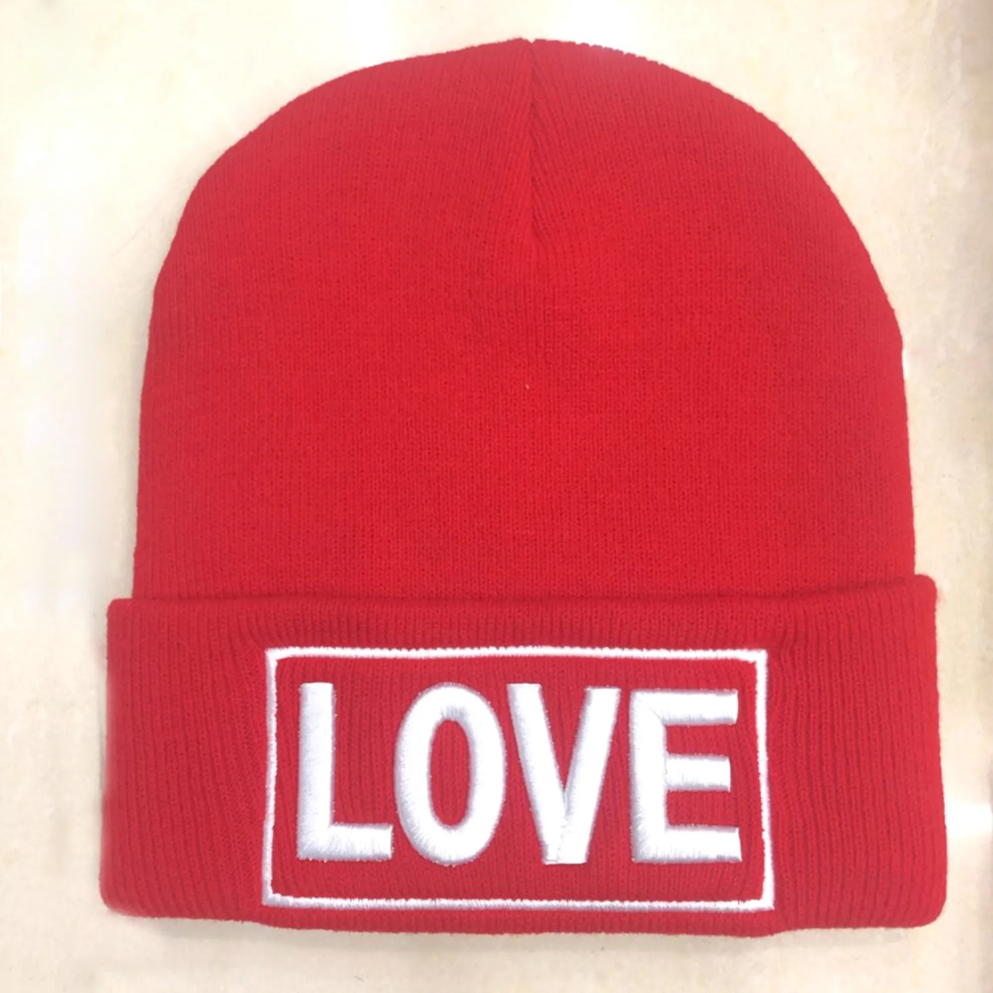 Winter Warm Knit Beanie Hat MOQ50pcs 2
