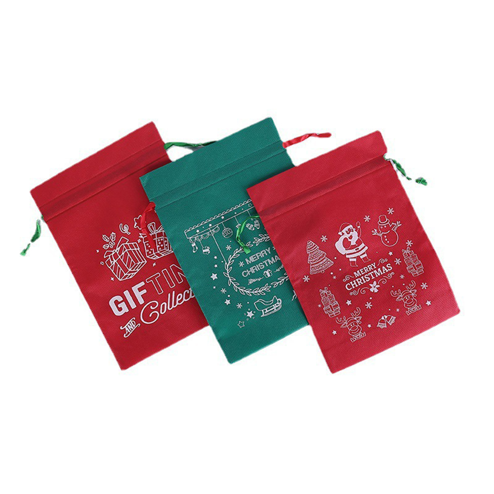 Christmas Drawstring Gift Bag