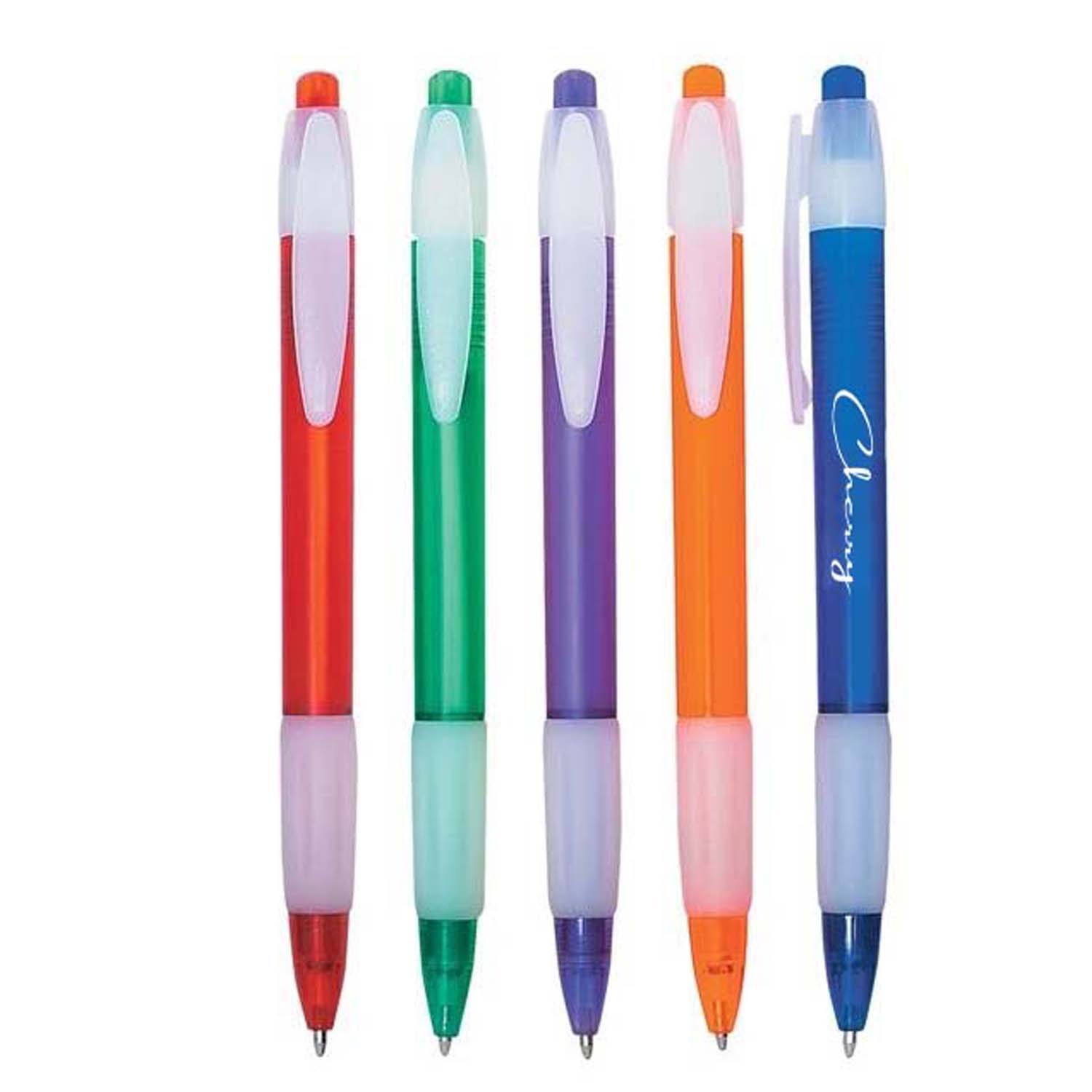 Transparent sheath ballpoint pen