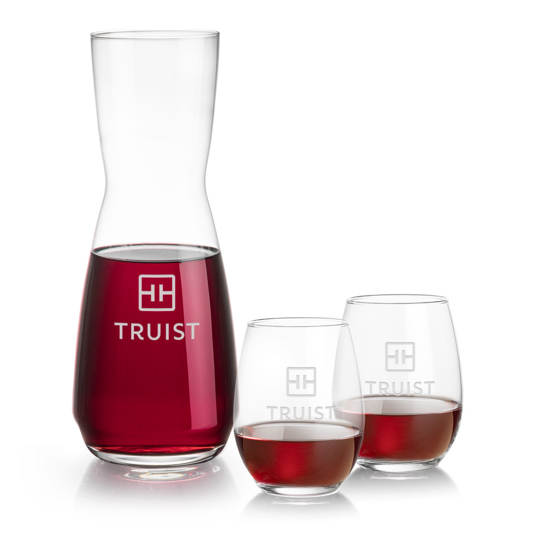 Mason Carafe & Stanford Stemless Wine