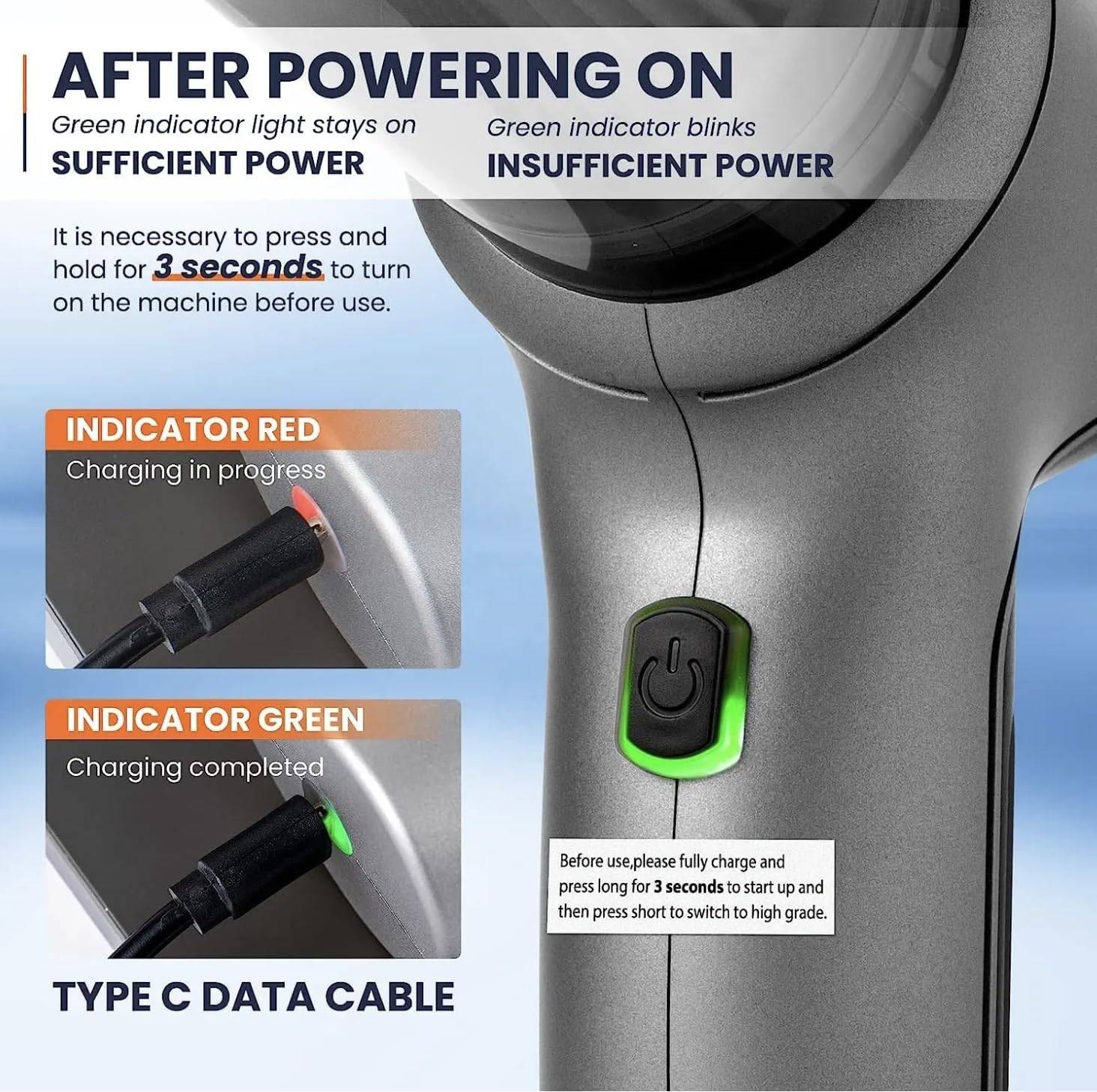 Brushless Motor Handheld Vacuum Cleaner USB Charging 6