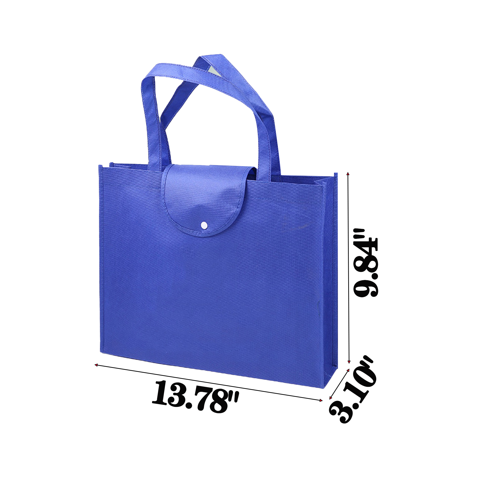 Portable Non Woven Handles Tote Reusable Bags Giveaways 4