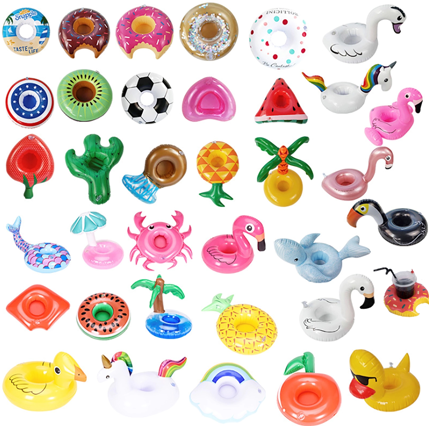 Inflatable Drink Holder Floating Coasters 2