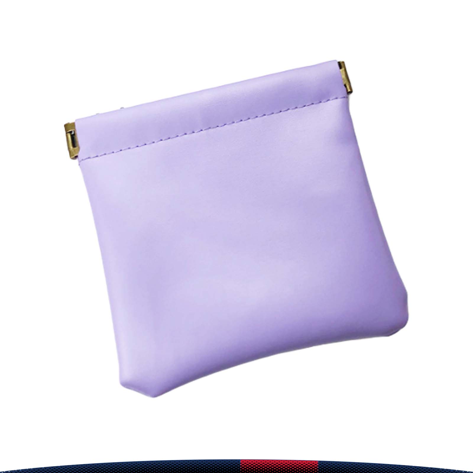 Leather Squeeze Coin Bag 5